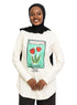 Creamy Printed Long - Sleeve Design 11 - Khotwh